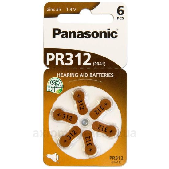 Фото Panasonic PR-312/6LB