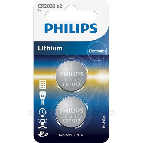 Фото Philips CR2032P2/01B