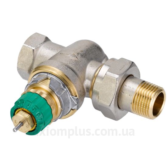 Прямий термостатичний клапан Danfoss 013G7712 RA-DV DN 10 вхід 3/8" вихід 3/8"