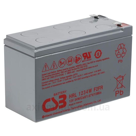 CSB battery HRL1234WF2FR (9А/год) зображення