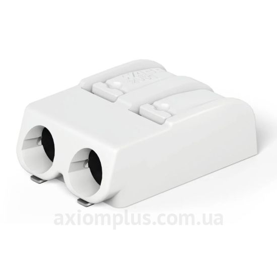 2061-602/998-404 Wago серого цвета (на 2 контакта) (S <sub>провода</sub> до 1,5мм²) , I<sub>n</sub>=10А