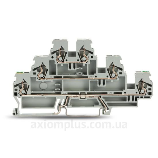 870-577 Wago серого цвета (на 6 контактов) (сечение до 2,5мм²)