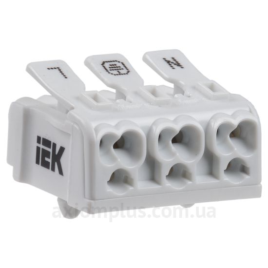 КСПн3-L+N+PE IEK серого цвета (на 9 контактов) (сечение до 2,5мм²) , I<sub>n</sub>=16А