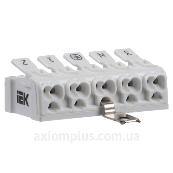 КСПз5-3L+N+PE IEK серого цвета (на 15 контактов) (S <sub>кабеля</sub> до 2,5мм&sup2;) , I<sub>n</sub>=16А
