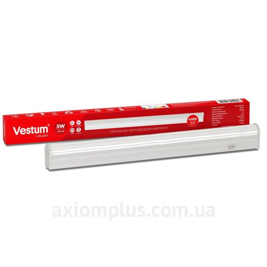 Світильник білого кольору Vestum 1-VS-6201 зображення