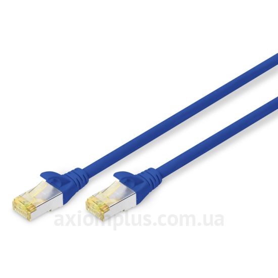 Digitus (DK-1644-A-050/B) - RJ-45 SFTP cat.6a LSOH 5м синий патч корд - фото