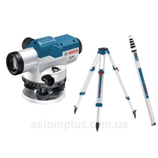 Оптический нивелир Bosch GSB 26 D+BT160+GR500