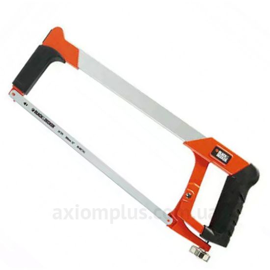 Лучковая пила длиной 300мм с прорезиненной рукояткой Black&Decker 24TPI BDHT0-20174
