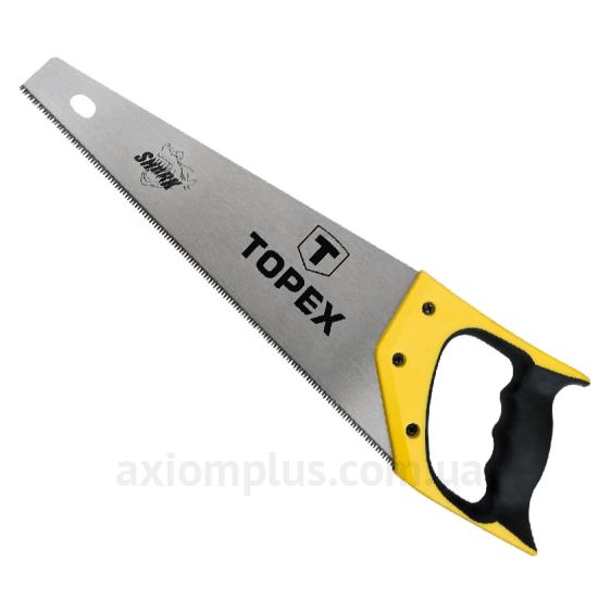 Ручная пила 7/1" длиной 400мм с комбинированной ручкой Topex «Shark» 7TPI 10A440