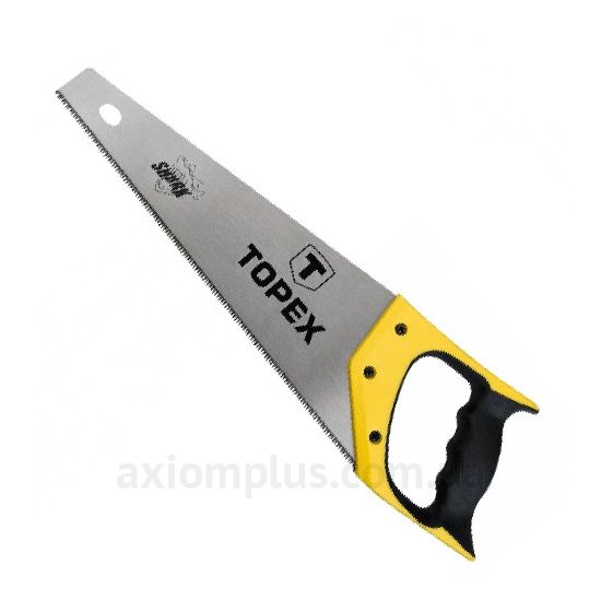 Ручная пила 7/1" длиной 300мм с комбинированной ручкой Topex «Shark» 7TPI 10A445