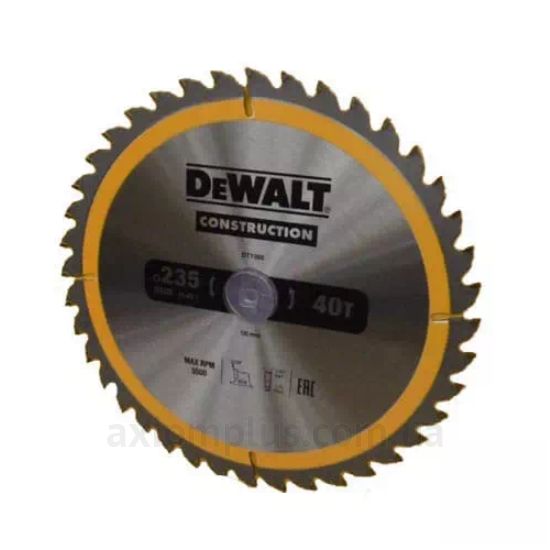 Изображение пильного диска DeWALT DT1955 235мм×30мм 40Т