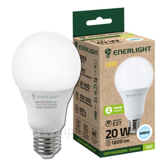 Фото лампочки Enerlight артикул A80E2720SMDCFR