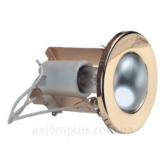 Круглий світильник золотого кольору Electrum E14 EL R39S B-IS-0565 зображення