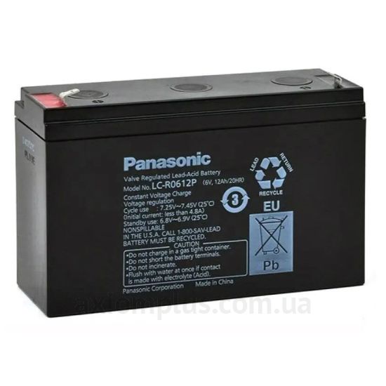 Panasonic LC-R0612P (12А/ч) фото