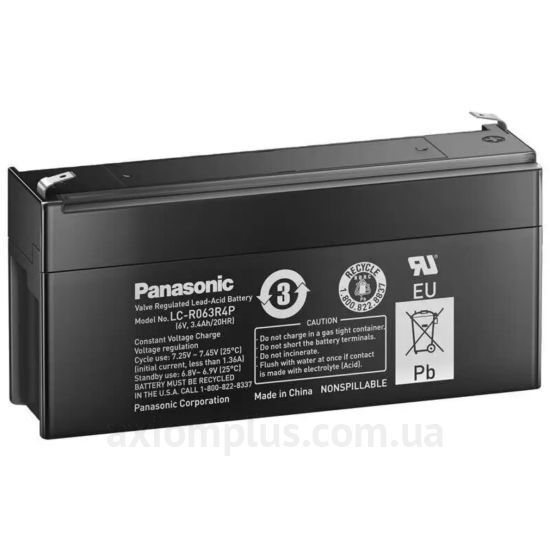 Panasonic LC-R063R4P (3.4А/ч) фото
