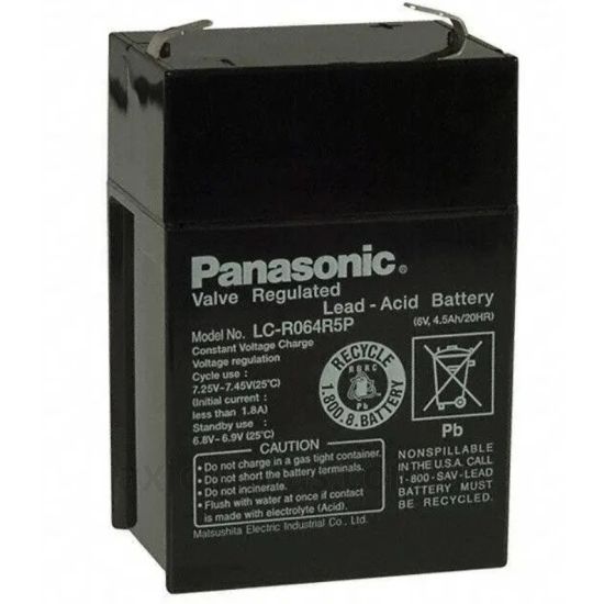 Panasonic LC-R064R5P (4.5А/год) фото
