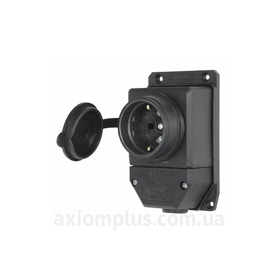 E.Next e.socket.rubber.029.1.16 черного цвета