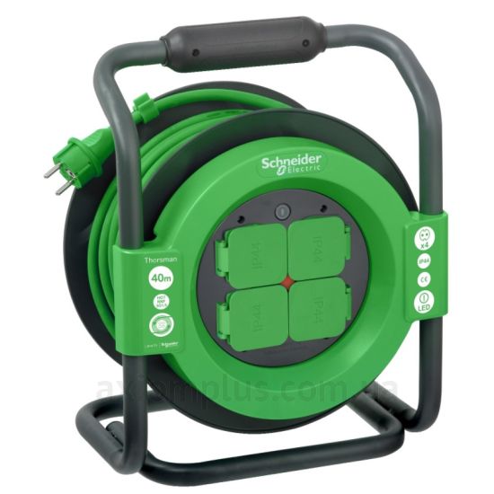 Подовжувач на котушці Schneider Electric IMT33158 Thorsman 40м 3х1, 5мм² IP44 IMT33158 зображення