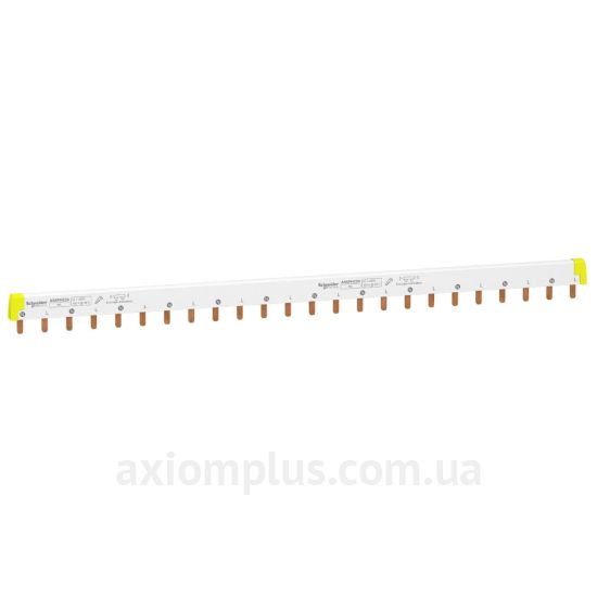 Фото шина Schneider Electric A9XPH224 PIN 2P 100А (24 контакта) (білий колір)