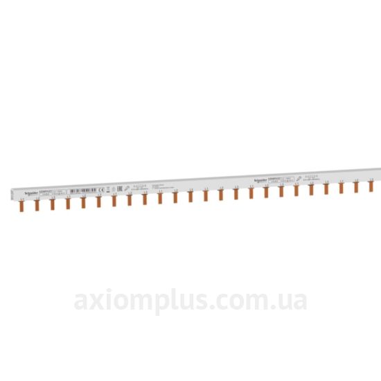 Фото шина Schneider Electric EZ9XPH357 PIN 3P 63А (57 контактів) (сірий колір)