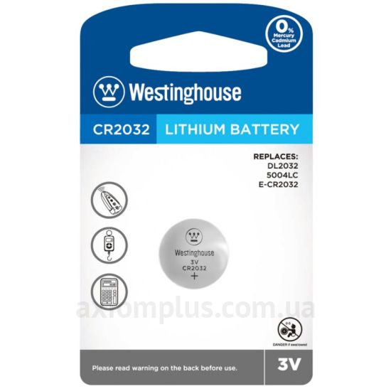 Зображення Westinghouse CR2032-BP1
