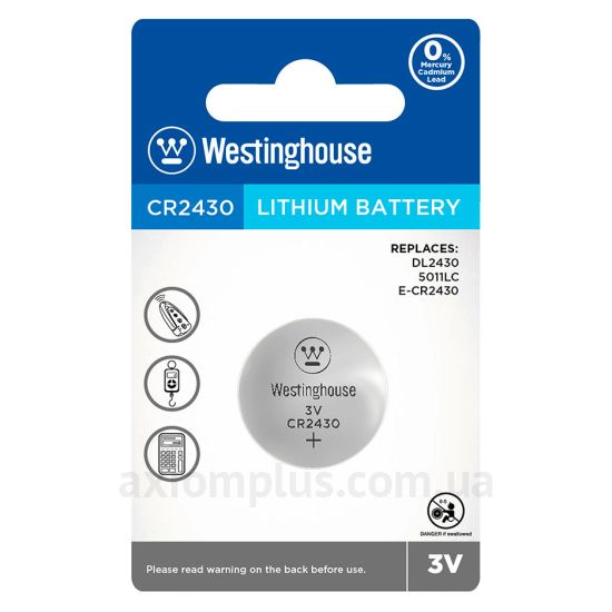 Зображення Westinghouse CR2450-BP1