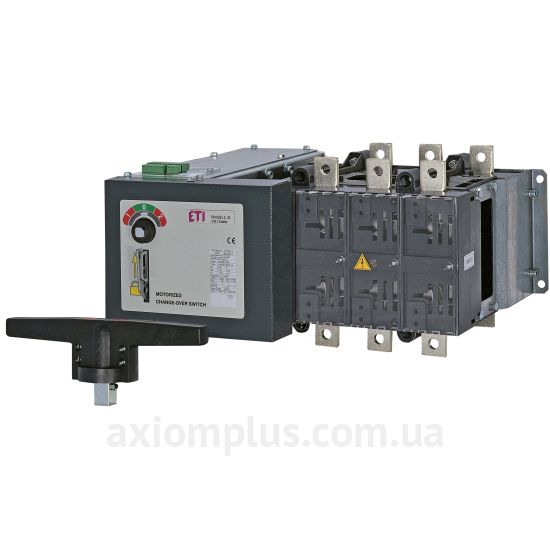 Корпусний рубильник 3P перемикач навантаження 1-0-2 на 800А ETI 4667324