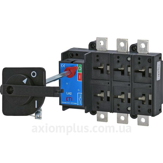 Корпусный разрывной 3P выключатель нагрузки 0-1 на 800А ETI 4664001