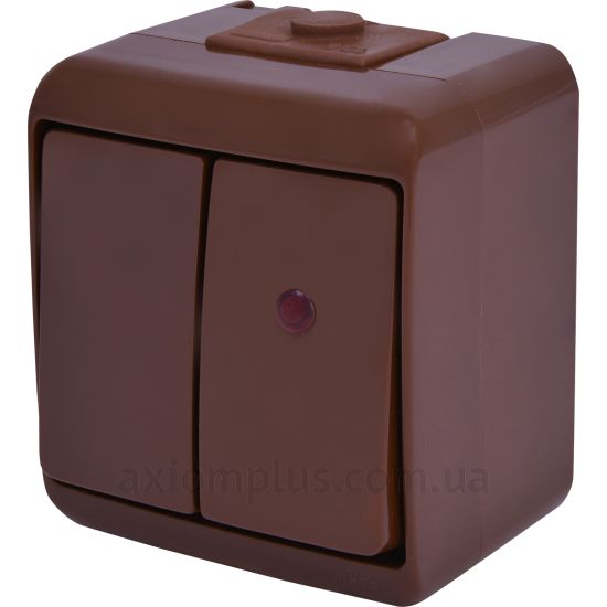 Изображение ETI из серии Hermetics VHE-2L-KR коричневого цвета