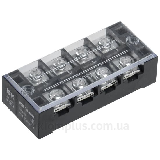 ТВ-4504 IEK чорного кольору (на 4х2 контакта) (перетин до 4,5мм²) , I<sub>n</sub>=45А