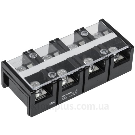 ТС-1504 IEK черного цвета (на 4х2 контакта) (сечение до 70мм²) , I<sub>n</sub>=150А