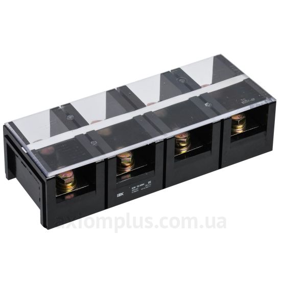 TC-6004 IEK черного цвета (на 4х2 контакта) (S <sub>кабеля</sub> до 300мм²) , I<sub>n</sub>=600А