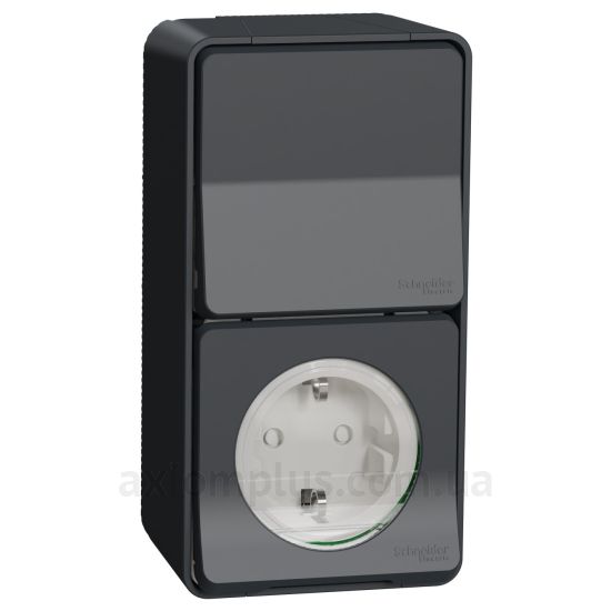 Фото Schneider Electric серии Mureva Styl MUR36024 черного цвета
