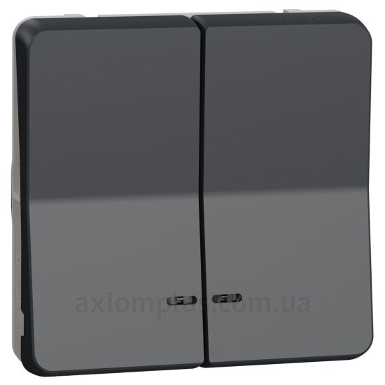 Фото Schneider Electric серії Mureva Styl MUR35228 чорного кольору