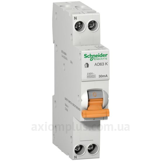 Schneider Electric АД63К 1P+N 16A 30MA C фото