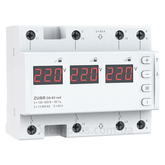 ZUBR D6-63 red