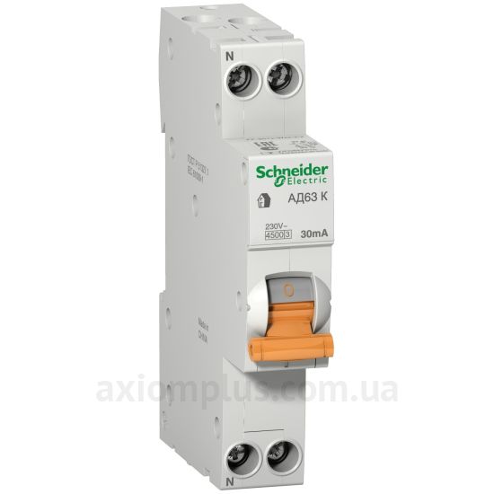 Schneider Electric АД63К 1P+N 32A 30MA фото