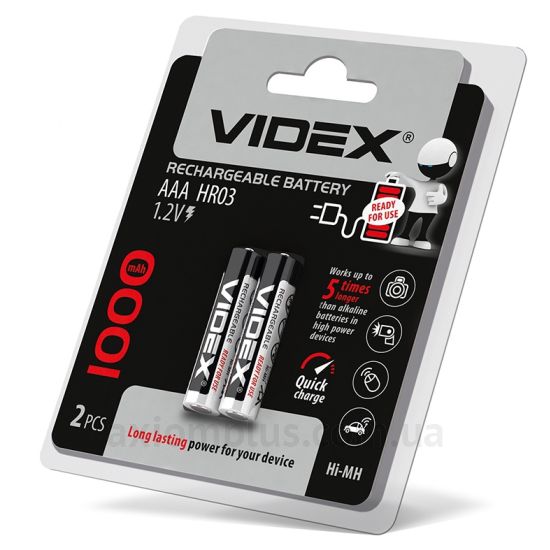 Зображення Videx HR03 1000mAh