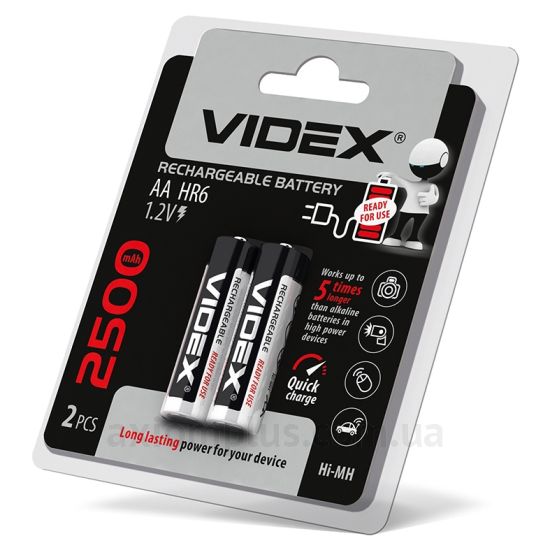 Зображення Videx HR6 2500mAh