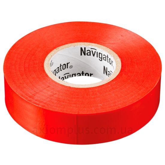 Изолента красного цвета Navigator NIT-B15-20 R (71104)