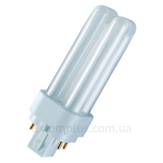 КЛЛ лампа Osram Dulux D/E 18W/840 с цоколем G24q-2 на 18Вт (артикул 4050300017617)