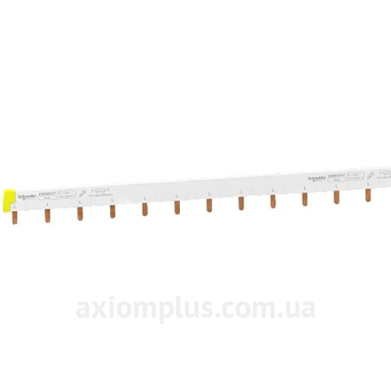 Зображення шина Schneider Electric A9XAH157 PIN 1P 100А (57 контактів) (білий колір)