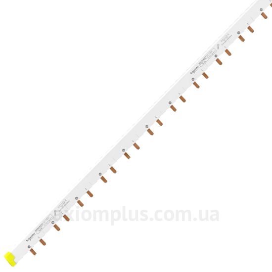 Фото шина Schneider Electric A9XAH257 PIN 2P 100А (57 контактів) (білий колір)
