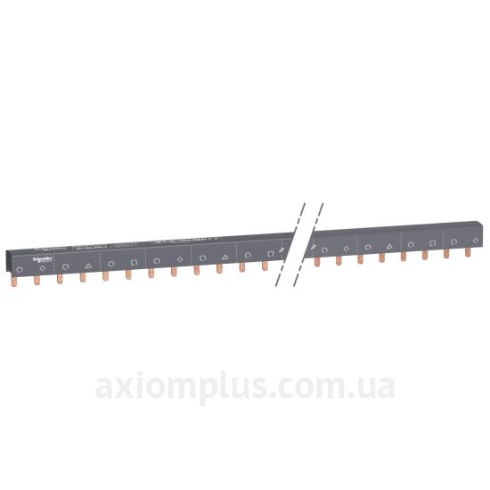 Шина Schneider Electric A9XPH557 PIN 4P 100А (57 контактов) (серый цвет) фото