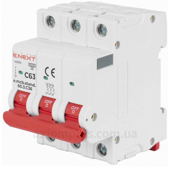 Фото E.Next e.mcb.stand.60.3.C63 (s002137)