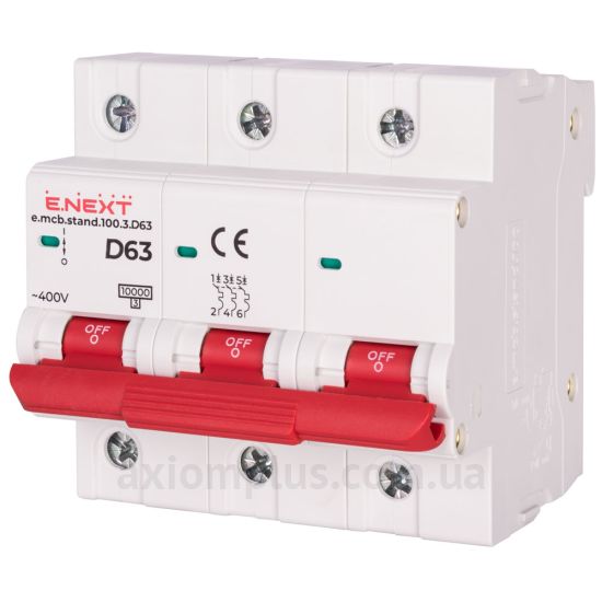 Фото E.Next e.mcb.stand.100.3.D63 (s026001)