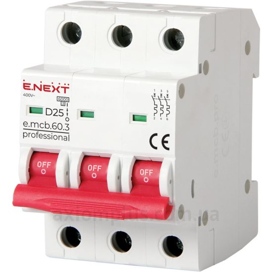 Изображение E.Next e.mcb.pro.60.3.D.25 (p0710014)