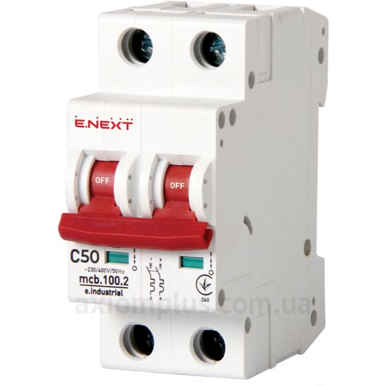 Фото E.Next e.industrial.mcb.100.2.C50 (i0180017)