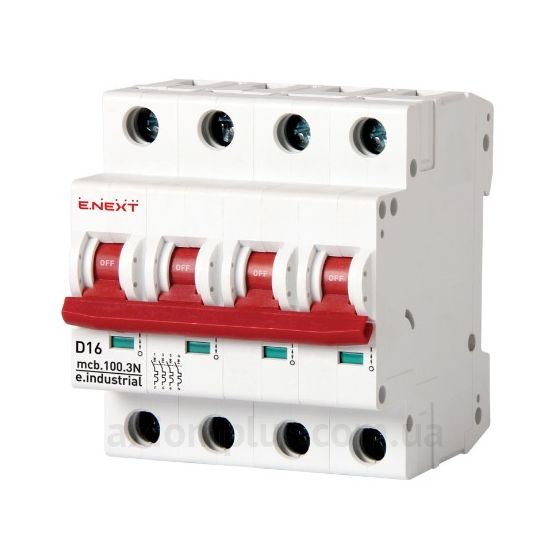 Зображення E.Next e.industrial.mcb.100.3N.D16 (i.0210003)