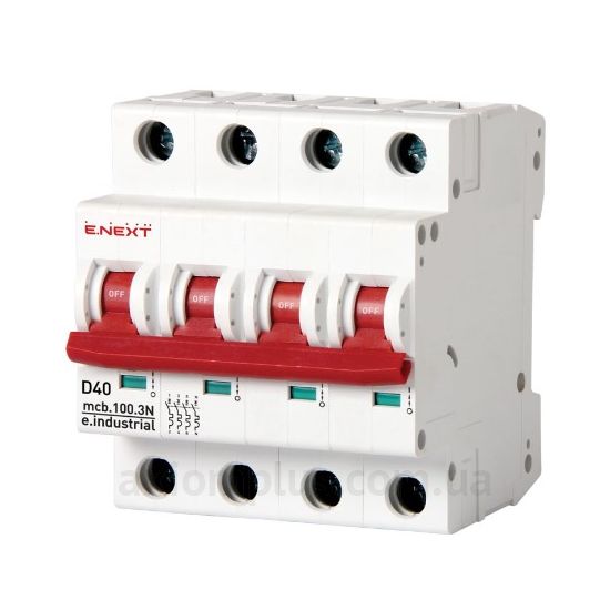 Зображення E.Next e.industrial.mcb.100.3N.D40 (i.0210007)